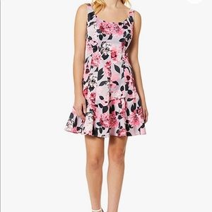Nine West Floral Fit & Flare Dress 👗 wedding guest/cocktail attire